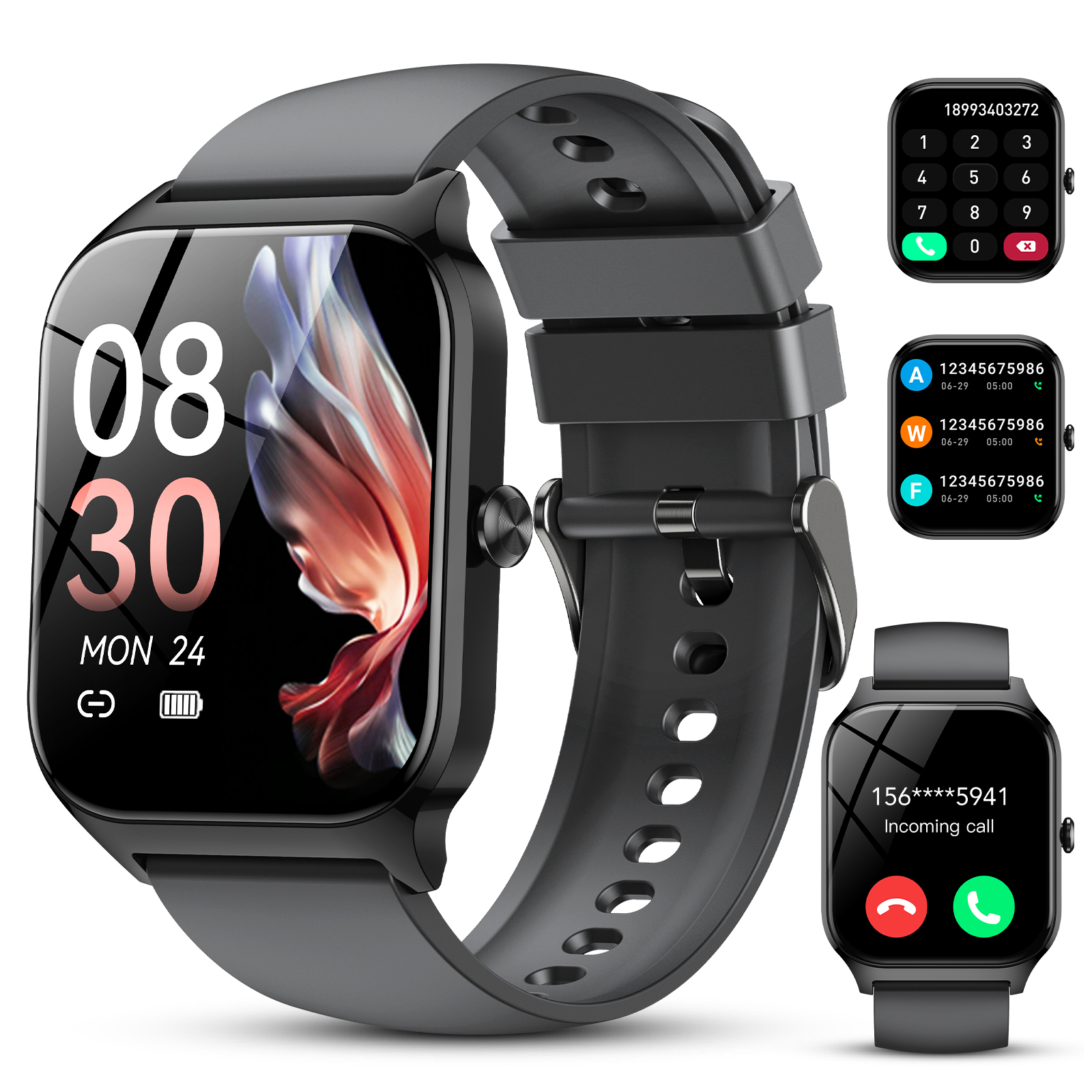 Smart Watch For Android And IPhone 1 85 Inch Fitness Tracker Men 