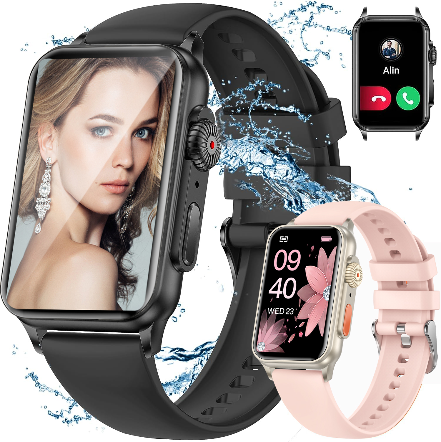 M26 Smartwatch with Bluetooth, Fitness Tracker, Barometer, Stopwatch, Pedometer, Remote