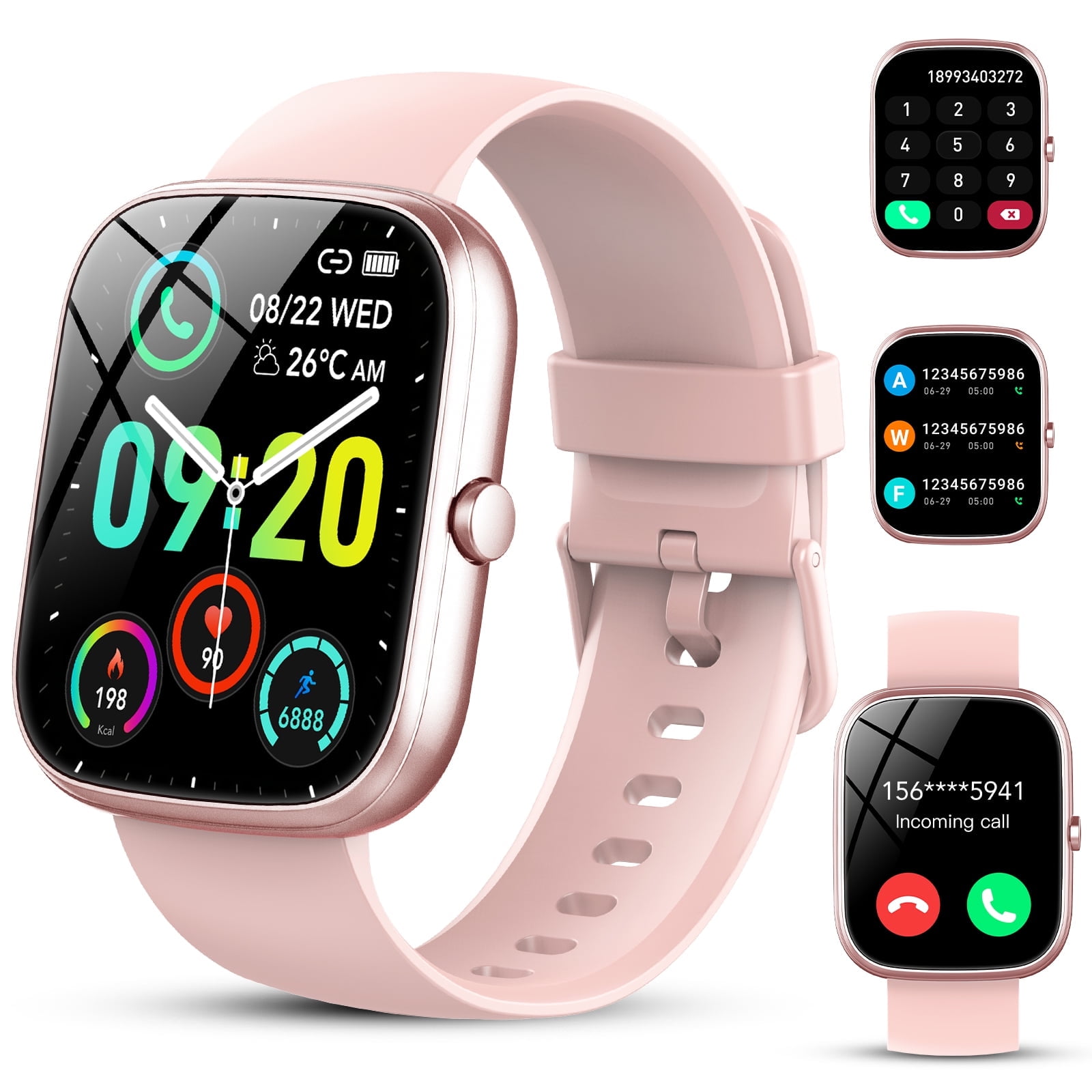 Fitness Tracker Watch Smart Iphone Activity Tracker Best Fitness Watch  Compatible With Iphone, image size:1600x1600