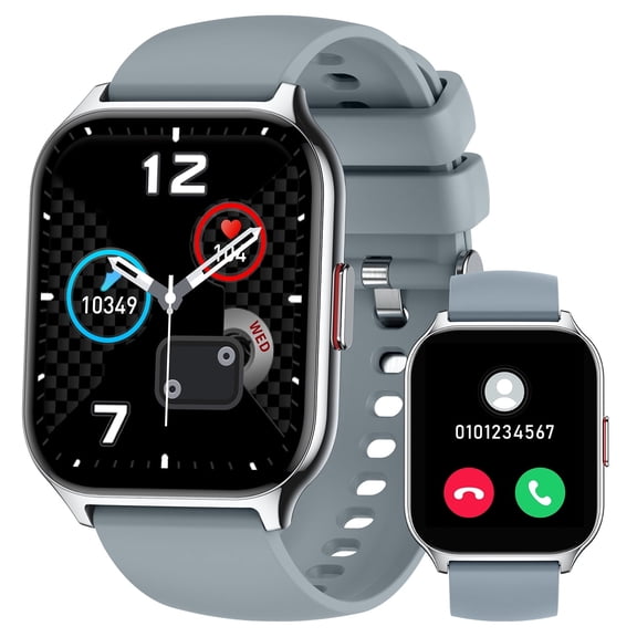 Smart Watch for Android and iPhone, TIGRADE Answer/Make Call Smartwatch for Men Women Waterproof, 23 Sport Modes, Fitness Activity Tracker, Heart Rate