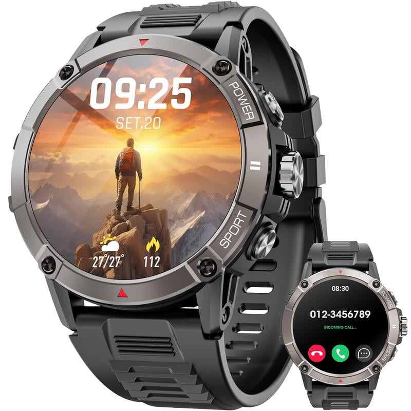 Smart Watch with Answer/Make Call, 1.52" HD Touch Screen Smart Watches