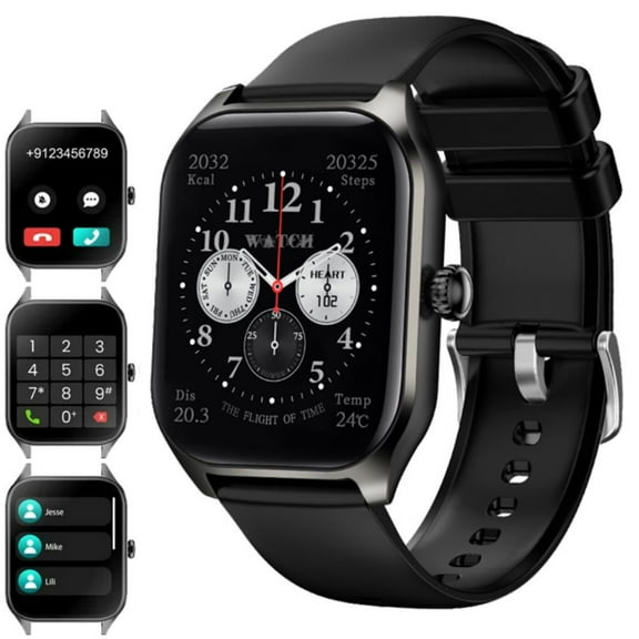 Smart Watch(Answer/Make Call),2.01" Smartwatch for Men Women,with Pedometer,Smart Watches for Android iOS
