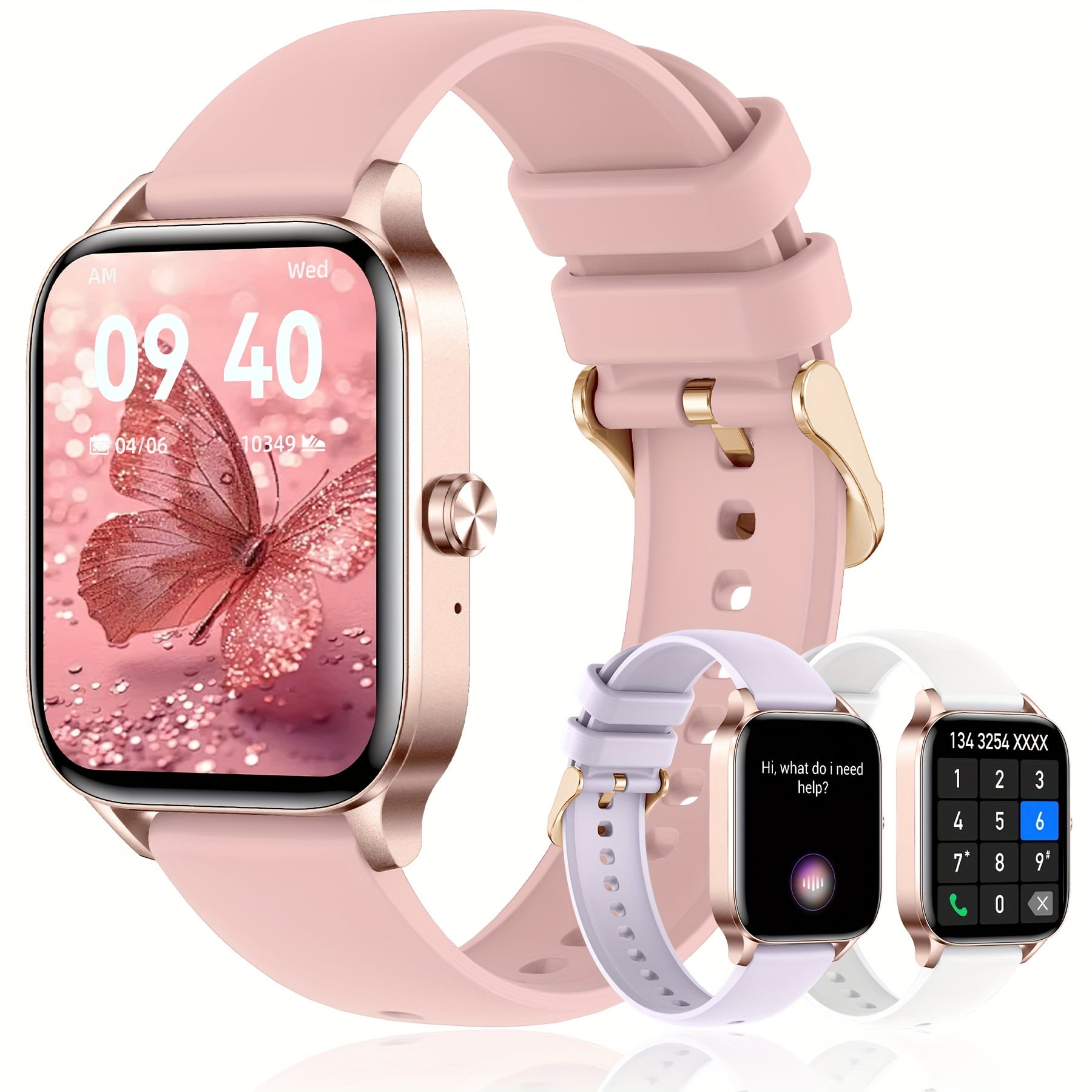 Smart Watch Answer/Make Calls, Smartwatch With 1.85" HD Full Touch