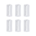 thumbnail image 1 of Smart Watch Band Fixing Rings, 6PCS Watch Strap Loop Fastener Rings Rubber Watch Clasp 20mm, Rings Replacement for Smartwatch Accessories, 1 of 6