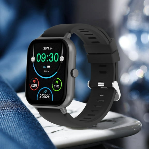 Smart Watch with Bluetooth Call,1.83 " HD Touch Screen,Voice Assistant,100+ Sports Mode,Waterproof Fitness Tracker Watch with Sleep Tracker for Walking Running for Men Women