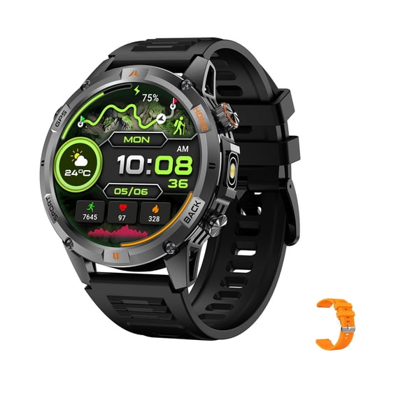 Smart Watch with Bluetooth Calling, 7-Day Battery Life, 1.46" HD Fitness Tracker, IP68 Waterproof, Heart Rate & Sleep Monitor, 100+ Sport Modes for iOS & Android