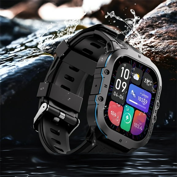 Smart Watch Bluetooth Talk Motion Meter Step Bluetooth Call Listen to Music Smartwatch, Smart Watch