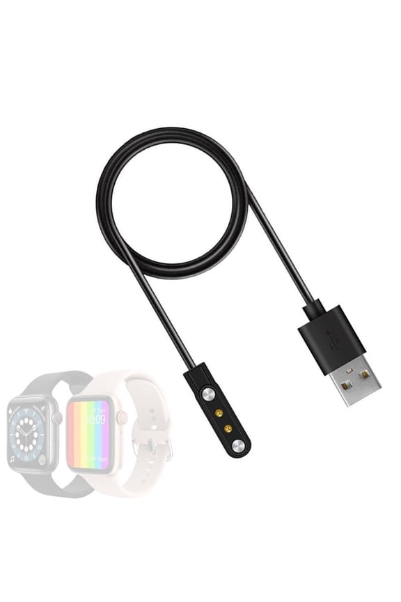 Smart Watch Charger, Smart Watch Charger Magnetic USB Charging Cable, Magnetic Smartwatch Charging Cable, Replacement Charging Cord - 2.84mm