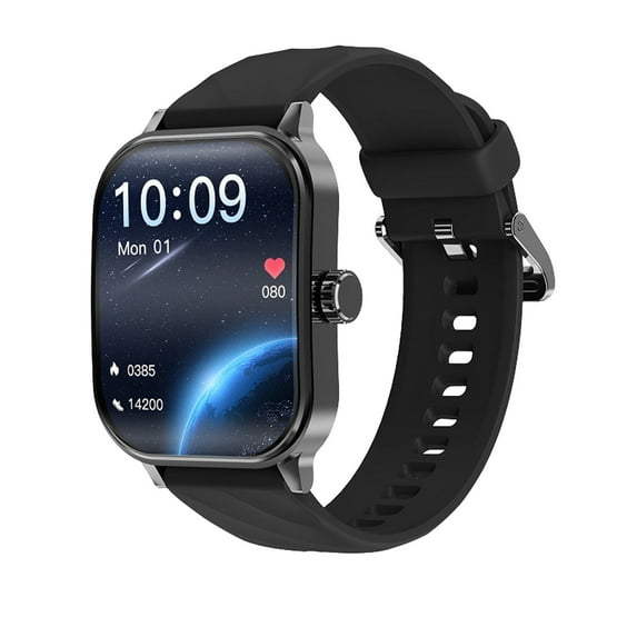 Smart Watch Curved Screen Smart Watch Sports Music Bluetooth Call Watch Step Counting Multi Functional 2.1in High Color Large Screen Smart Waterproof Watch