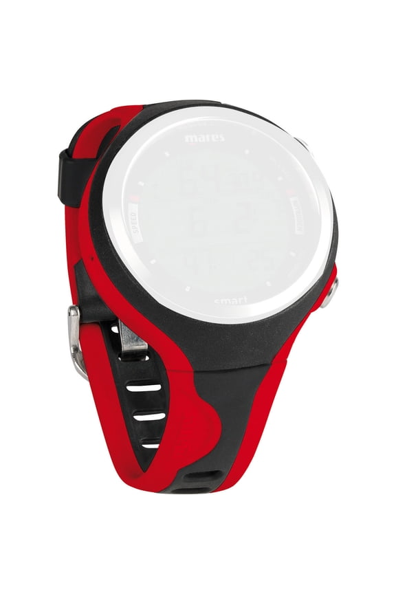Smart Watch Dive Computer Wrist Strap (Black / Red)