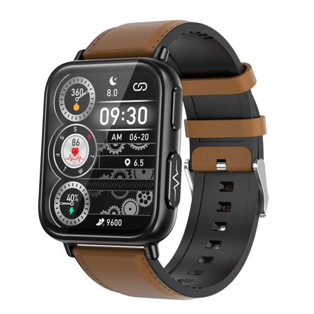 Smart Watch Fitness Tracker 1.91 Inch Touch Screen Message Push Multi-Sport Mode Pedometer Smartwatch
