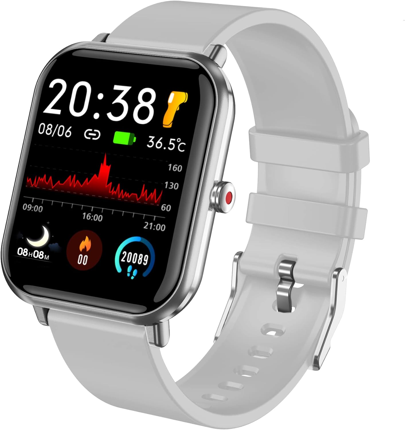 Smart Watch, Fitness Tracker with 24 Sports Modes, Fitness Watch Sleep