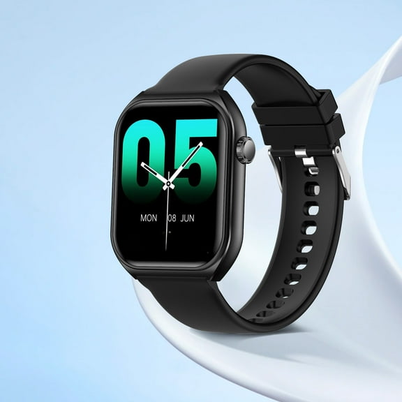 Smart Watch Fitness Tracker Full Screen Control Bluetooth Call Smartwatch IP67 Waterproof Sports Watch Heart Rate Monitor Activity Tracker for Running Cycling Gym Outdoor Fitness