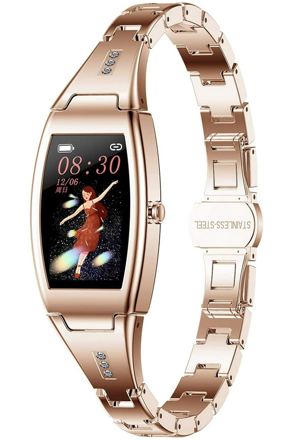 Smart Watch Fitness Tracker IP67 Waterproof Music Control App Message Reminder Call Heart Rate Sleep Monitoring