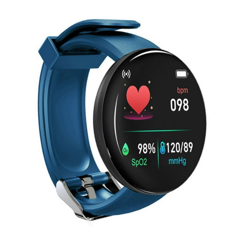 Smart Watch Fitness Tracker for Women Men Smartwatch with Sleep Heart Rate Monitor Sports Watch with Step Counter Fitness Watch For Teens Men and Women Black Walmart