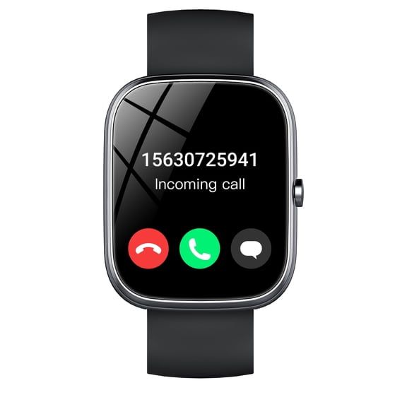 Smart Watch Fits for iPhone and Android, IP68 Waterproof Smartwatch for Women and Men, Smart Watch with Bluetooth Call(Answer/Make Calls),150+ Sports Modes