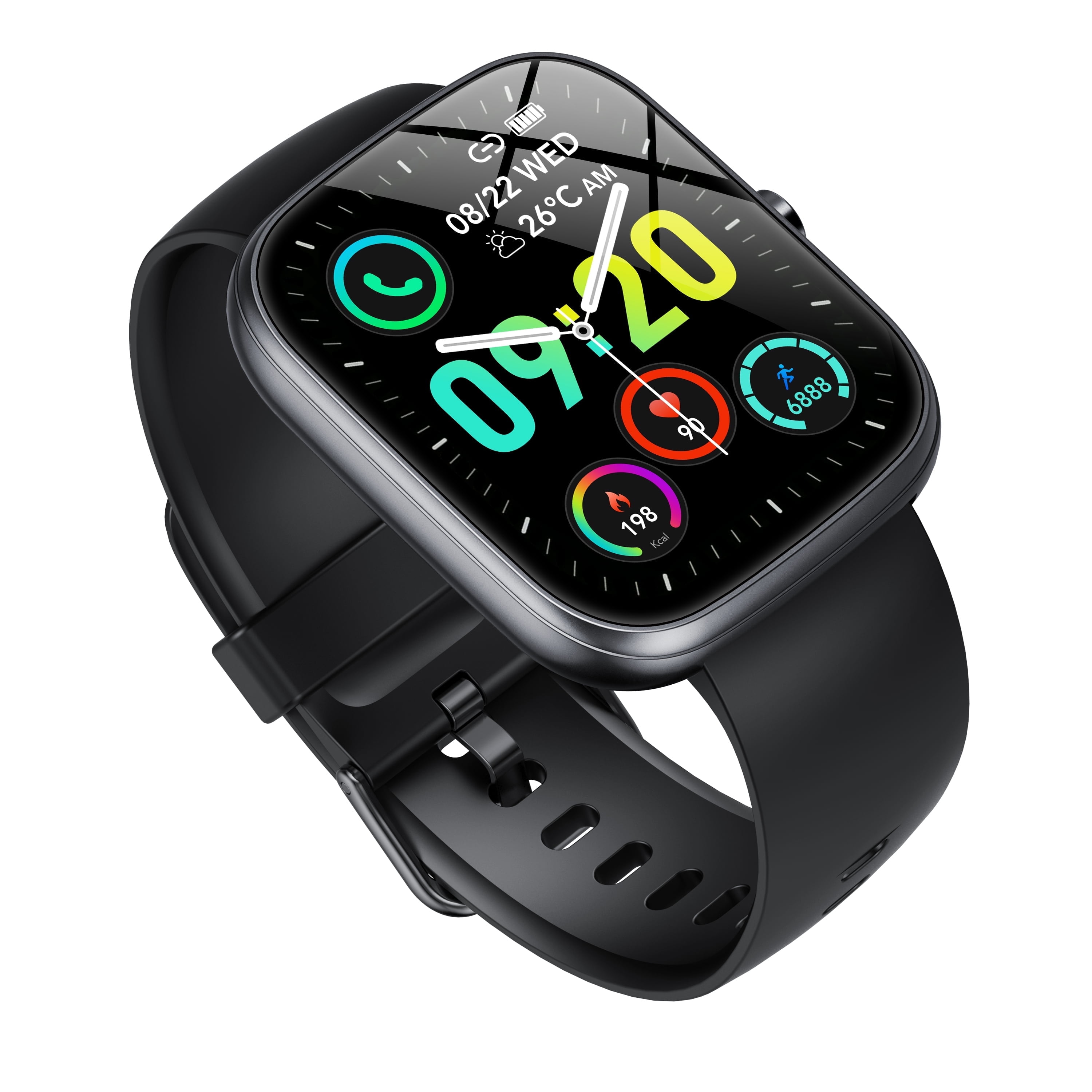 Smart Watch Fits Android IPhone 1 91 inch Fitness Tracker Women s Smartwatch Answer Make Calls 115 Sports Modes Message Reminder IP68 Waterproof Gift
