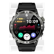 Smart Watch with GPS Tracking,1.43" AMOLED Display,IP68 Waterproof,