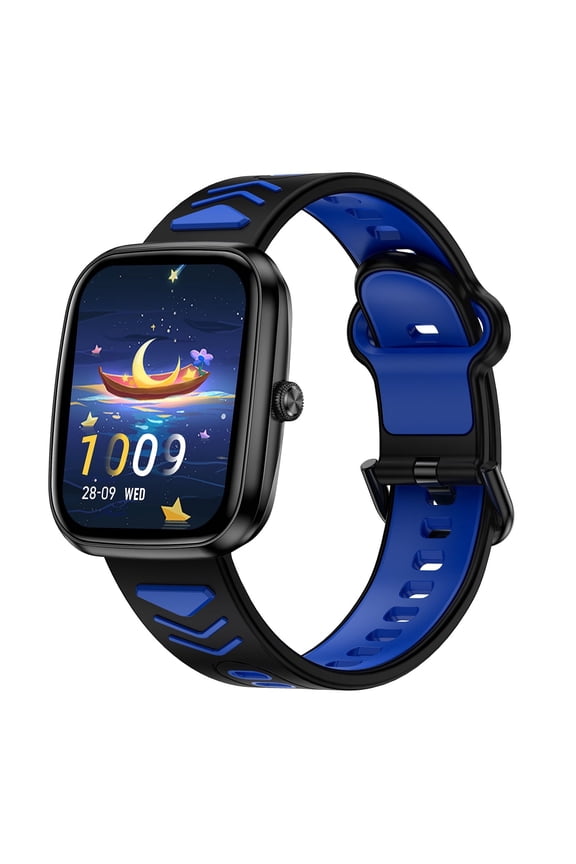 1.75" Smart Watch for Kids with Fitness Tracker, Sleep Monitor, Sports Calling , DIY Dial, IP67 Waterproof, Step Counter, Puzzle Games, Alarm Clock, with APP, Gift for 4-15 Years Old Boys and Girls