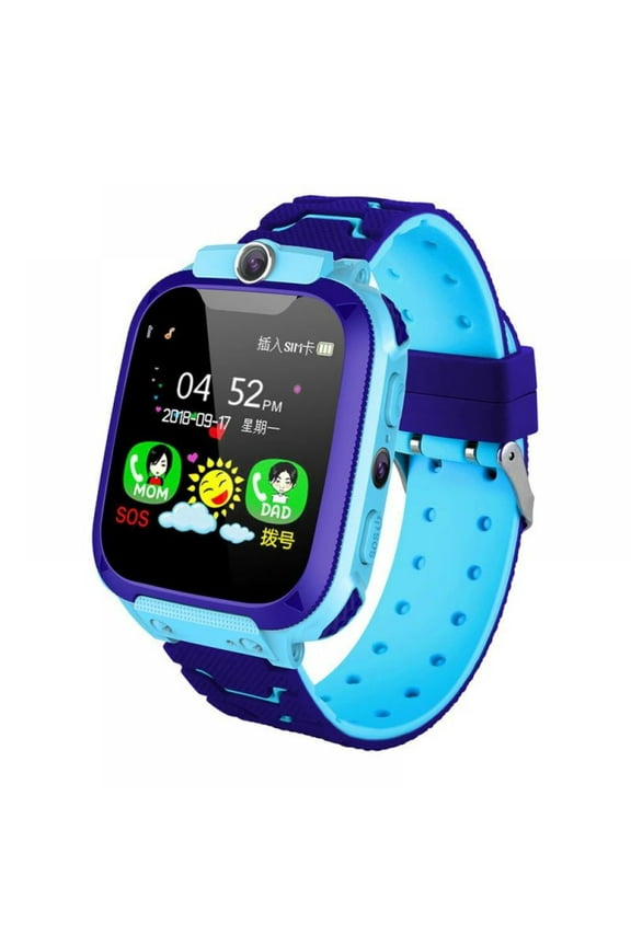 Smart Watch for Kids - Kid GPS Tracker with Phone Smartwatch for Boys Girls 3-12 Years Old with Two-Way Call SOS Anti-Lost Camera, Child Cellphone Watch School Class Gifts