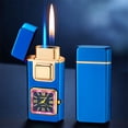 thumbnail image 1 of Smart Watch Lighter, USB Rechargeable Lighter, Windproof Electric Flameless Lighter, Portable Butane Free Lighter, Rechargeable Plasma Arc Lighter, Gift For Men Women, 1 of 3