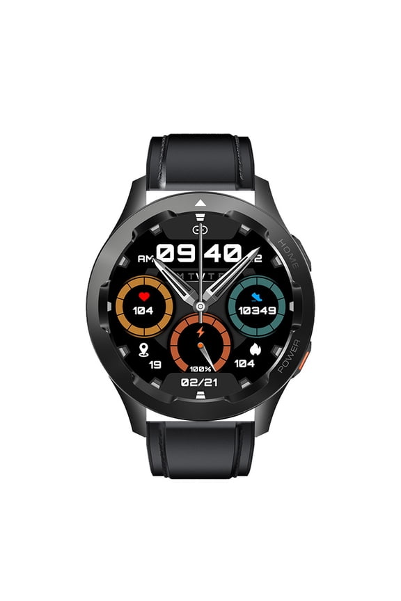 Smart Watch Men Sports Smartwatch NFC Access Control Calls Bluetooth Temperature Heart Rate Detection-BALCK