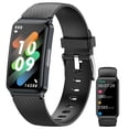 thumbnail image 1 of Smart Watch for Men Women, 1.47" HD Fitness Tracker, Sleep Analysis, Call/Message Reminders, IP67 Waterproof, Smart Bracelet Compatible with Android/iPhone, 1 of 5