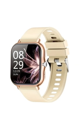 Smart Watch for Men Women, 1.8'' Full Touch Screen, Wireless Charging, Bluetooth Calls, 100+ Sport Modes, Heart Rate/Sleep Monitor, Music Control, IP68 Waterproof, Compatible with iPhone Android