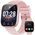 thumbnail image 1 of Smart Watch for Men Women, 1.83-inch IP68 Waterproof Smartwatch with Bluetooth Call (Answer/Make Calls), 100+ Sports Modes Fitness Tracker, Compatible with Android and iPhone, Gift pink, 1 of 8