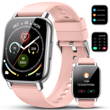 Smart Watch for Men Women, 1.85 Smartwatch (Answer/Make Calls), 112 Sports Modes Fitness Watch, IP68 Waterproof Watches Heart Rate/Sleep Monitor, Pedometer, Activity Tracker for Android iOS