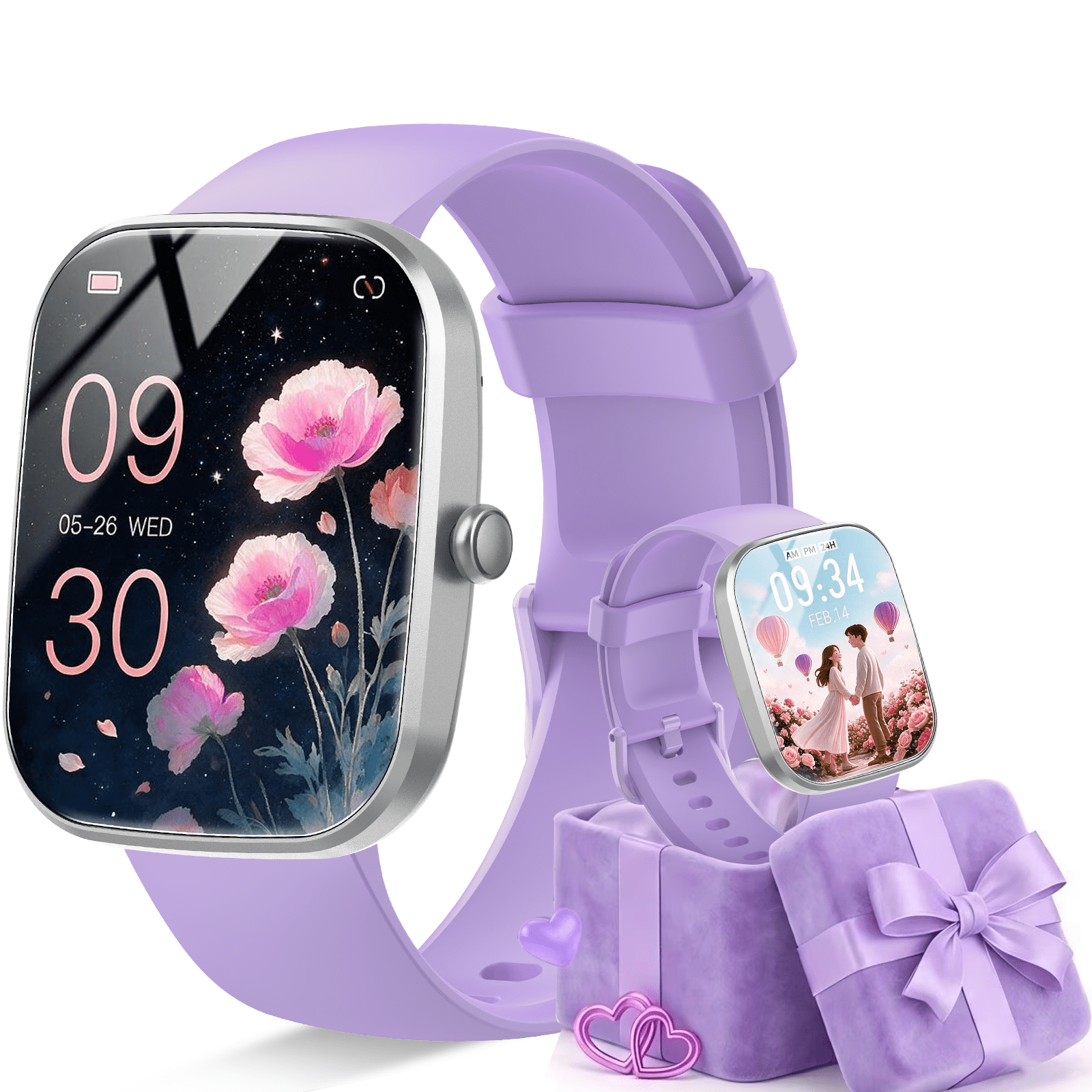 Smart Watch for Men Women, 1.91