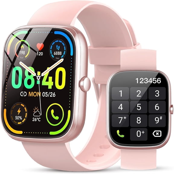 Smart Watch for Men Women (Answer/Make Calls), 1.91" HD Smartwatch with Heart Rate Monitor Sleep Monitor, IP68 Waterproof, 115+ Sports Activity Trackers with Pedometer, Fitness Watch for Android/iOS
