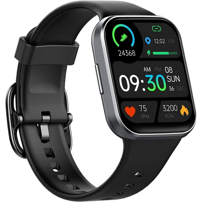 Fitness Smart Watch for Men Women: Heart Rate, Sleep Monitor, 25