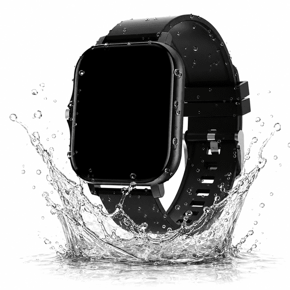 Smart Watch for Men Women, Stainless Steel Strap with Bluetooth Calling, Fitness Tracker with Heart Rate Monitor, IP67 Waterproof Smartwatch Compatible iPhone Android