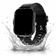 Smart Watch for Men Women, Stainless Steel Strap with Bluetooth Calling, Fitness Tracker with Heart Rate Monitor, IP67 Waterproof Smartwatch Compatible iPhone Android