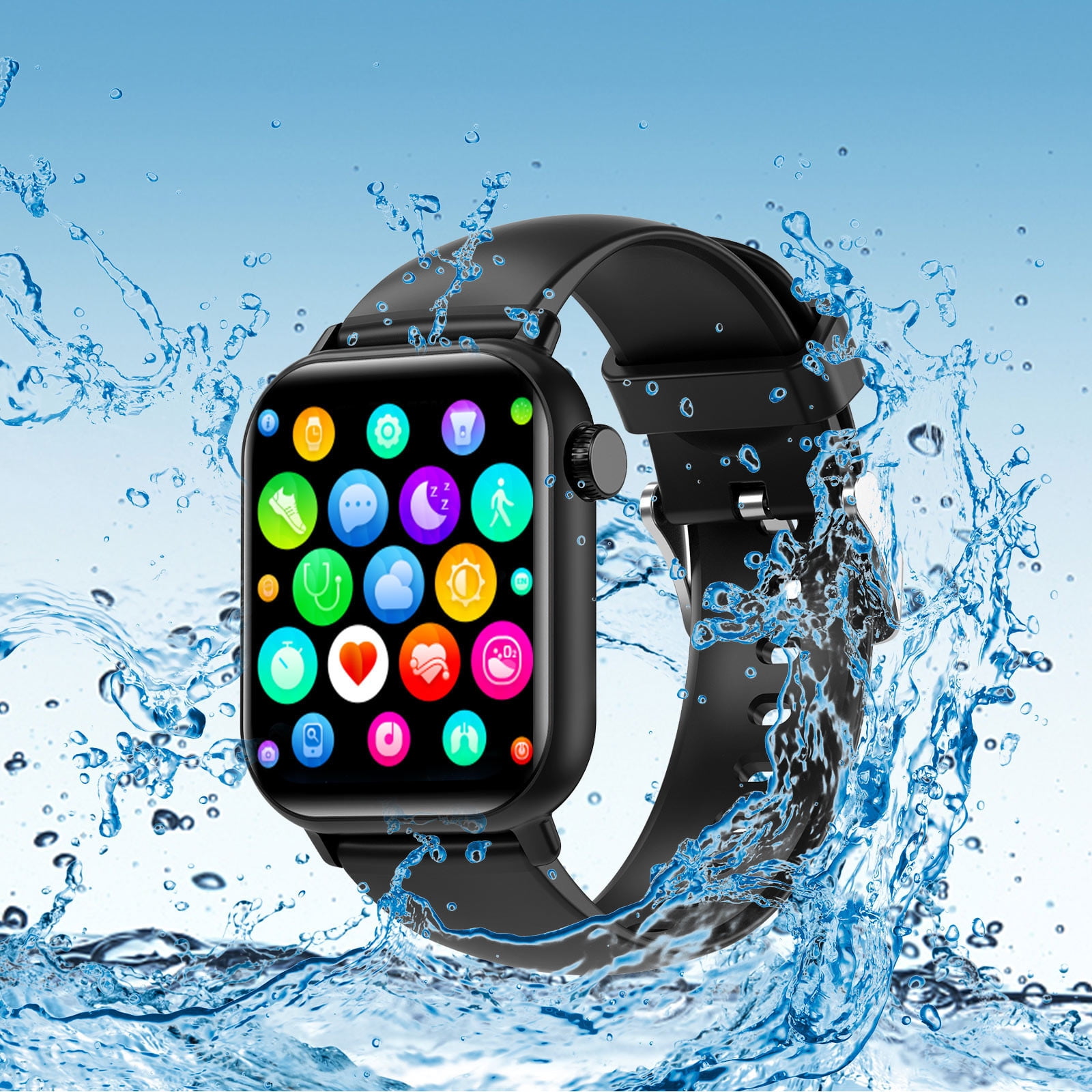 Smart Watch MultiFunction Health Monitoring Long Standby 1.81Inchs