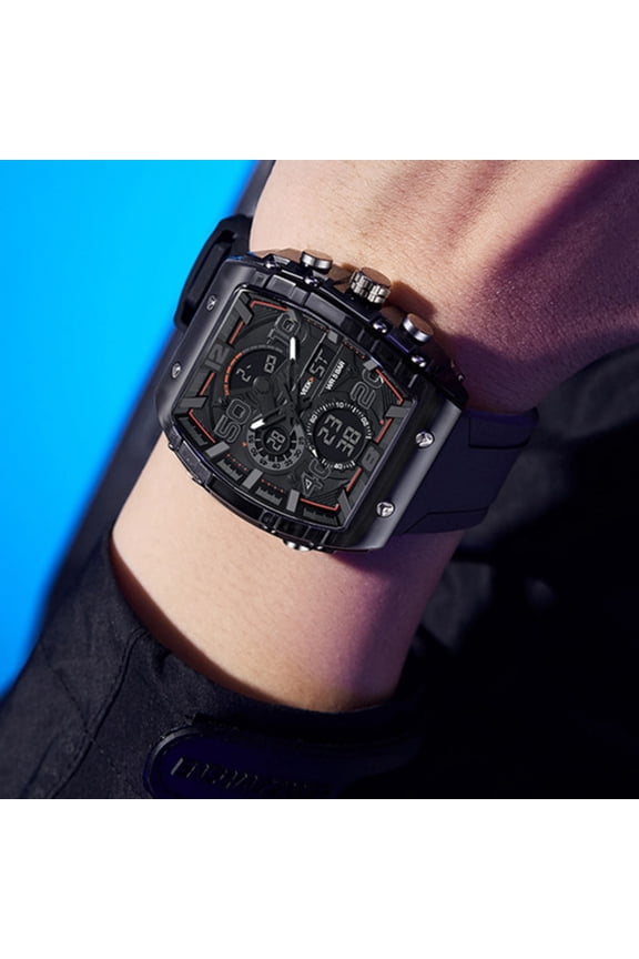 Smart Watch - Multifunctional Sports Casual Digital Watch - LED Backlight Alarm - Function Men's Watch