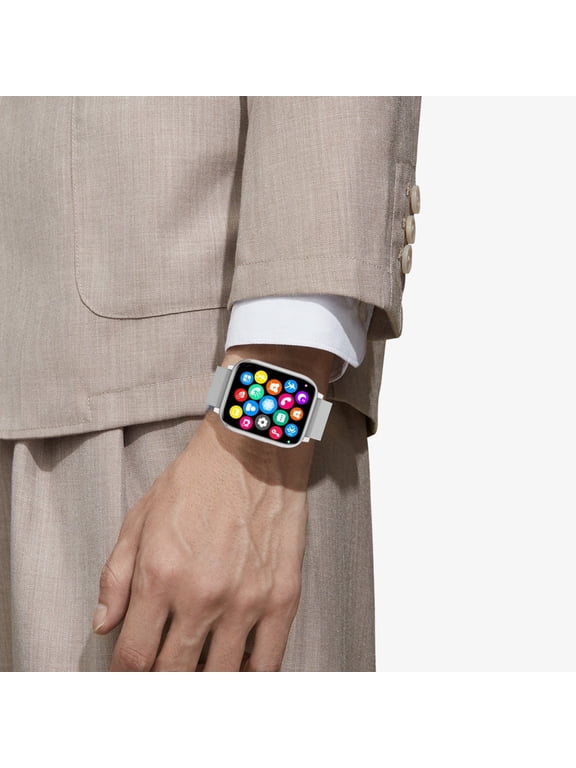 Smart Watch Neutral Multiple Sports Modes Monitor Pressure IP67 Waterproof Timer Stopwatche Wrist Sensing Finding Phone Remote Control Photography Sedentary Reminder Weather Display 1.3in LCD Screen