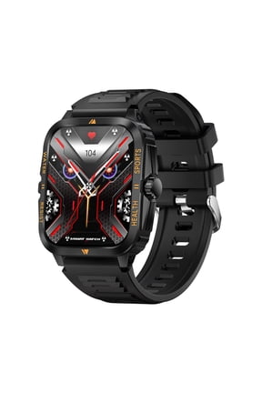 Smart Watch for Outdoor Sports, Waterproof up to 100 Feet for Swimming, with Bluetooth Calling, GPS Tracking, Fitness Tracker, Music Control, and Long Battery Life
