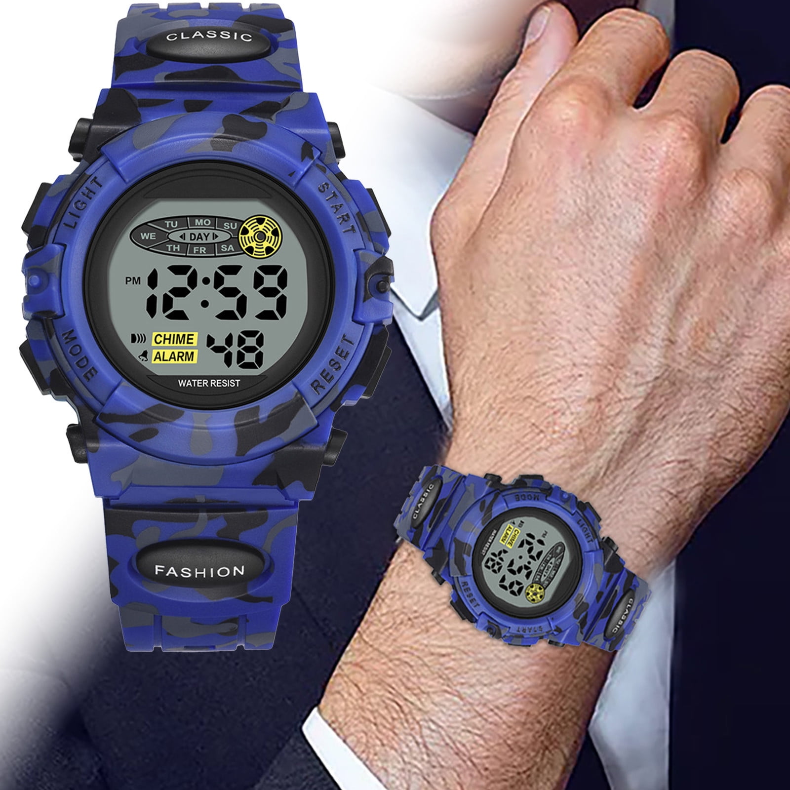 Smart Watch Silicone Strap Watch Smart Watch Quartz Sports Watch