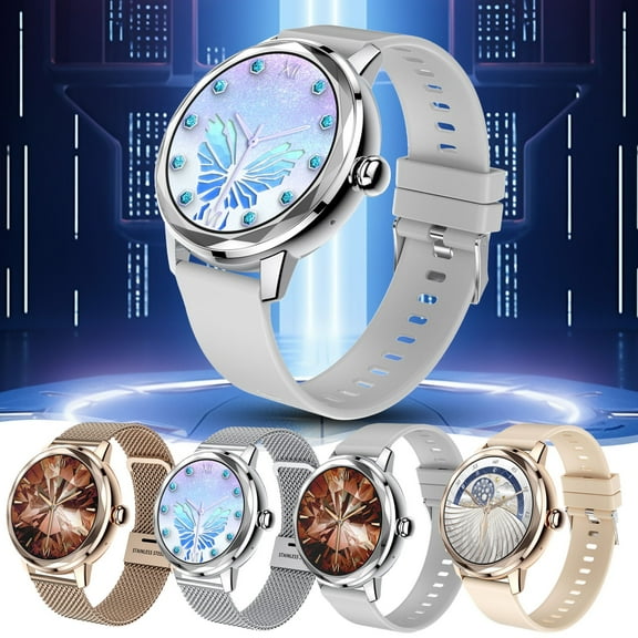 Smart Watch, Smart Watches for Men, Smart Watch Full Screen Smart Watches for Android IOS Phones Smart Fitness Watch for Women Smartwatch, Smart Watches for Women(Silver)