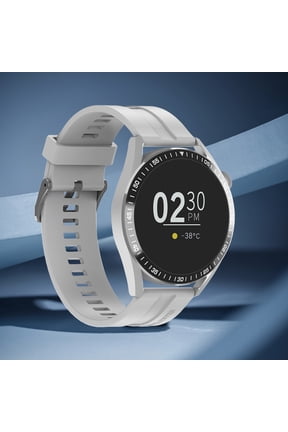 Smart Watch, Smart Watches for Women, Bluetooth Call Sports Smart Watch with HD Full Touchcontrol Dial Intelligent Voice Control Assistant Information Synchronization Sleep Monitoring(Silver)