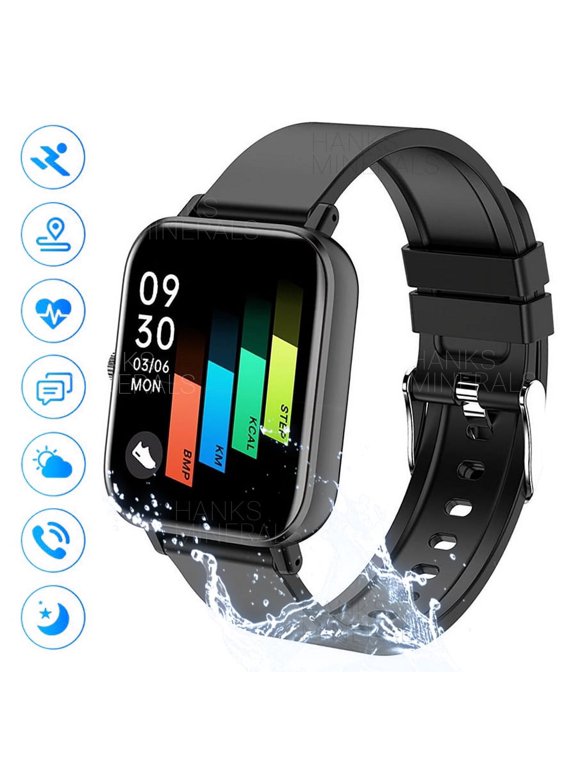 Smart Watch Touch Bluetooth Heart Rate Fitness Sport Waterproof For Android iOS