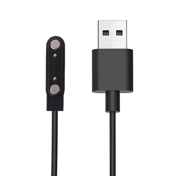 Smart Watch Universal Charger Magnetic,da fit Smartwatch Accessories 2 Pin 7.62mm Pin-Pitch Magnetic Replacement Charger Cable Compatible for All 2-Pin 7.5mm - 8mm-Pin-Pitch Smart watch & Wearables