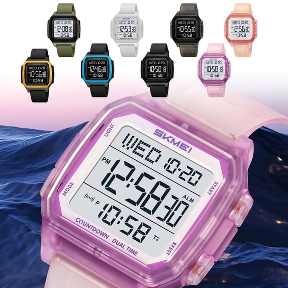 Smart Watch Waterproof Multifunctional Luminous Alarm Digital Watch Wrist Watches