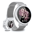 thumbnail image 1 of Smart Watch for Women Android/iPhone Devices, IP68 Waterproof Fitness Tracker with Bluetooth Answer/Make Calls, Activity Pedometer/100+ Sports Modes, Perfect Gift, 1 of 13