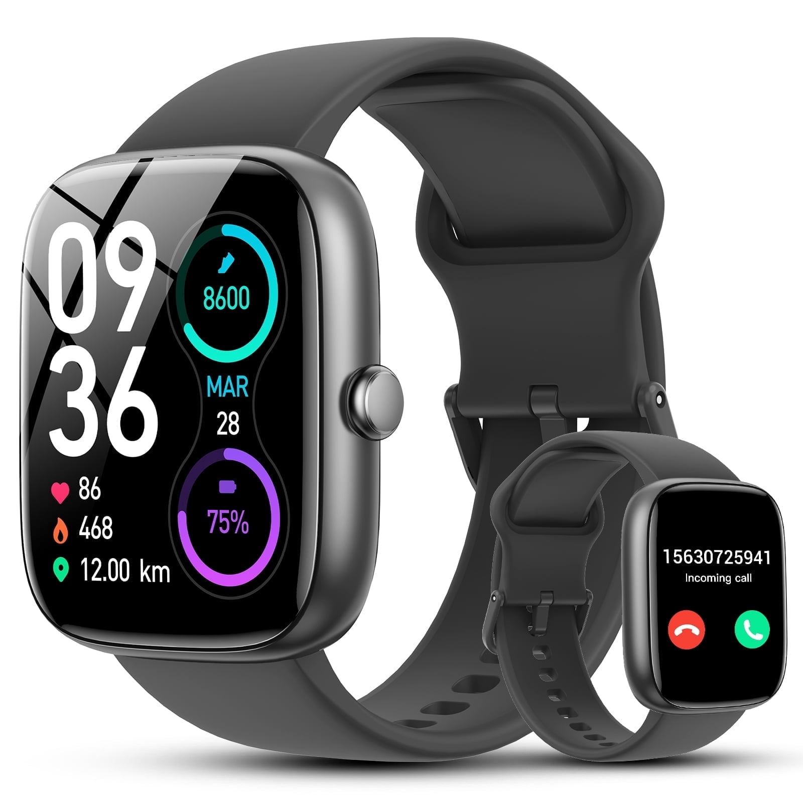 DZ09 Smart Watch with 0.5MP Camera Bluetooth GSM for Android