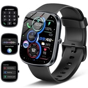 AI Smart Watch for Women Men 1.91 HD Touch Screen with Dual-Mode Smart Bluetooth Call and Voice Assistant 100+ Sport Modes IPX7 Waterproof Fitness Watch for Android/iPhone