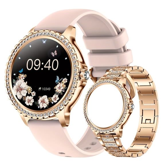 [Smart Watch for Women] Women's Smart Watch | Wireless Connection, Sleep Detection, Exercise Records, Message Push, Remote Photo - Best Smartwatch Gift for Girls