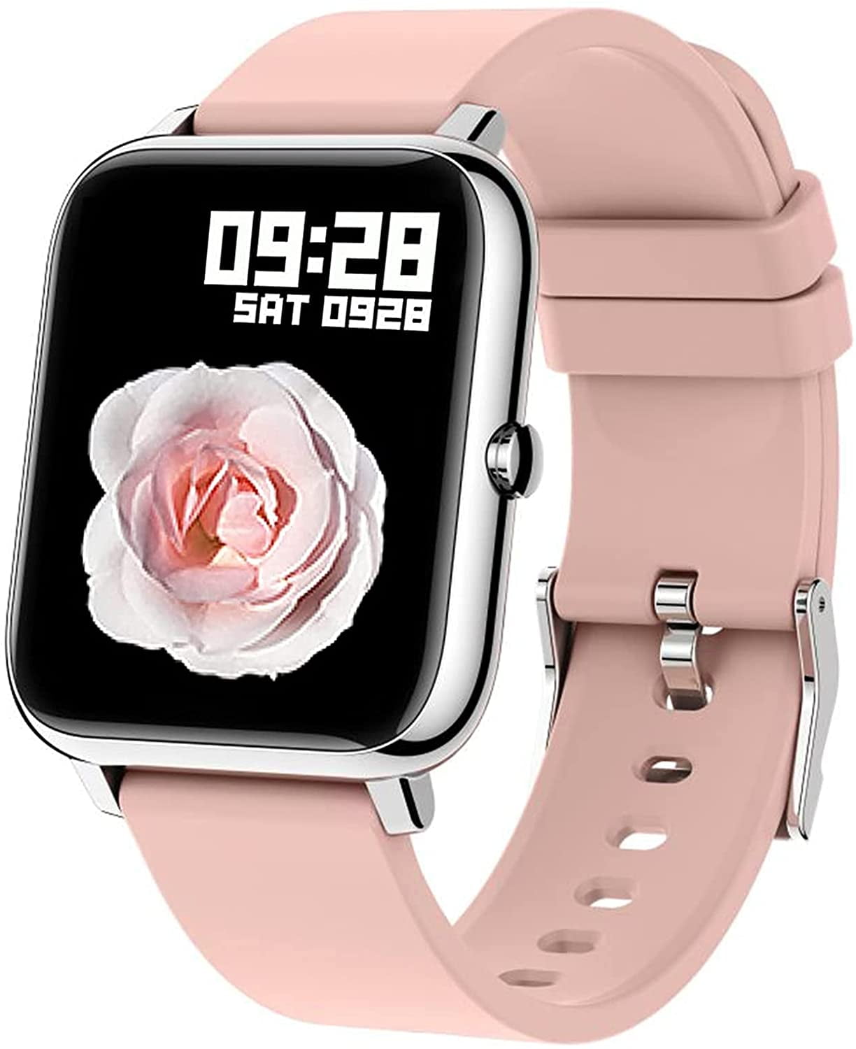 Smart Watch for Men Women Android iPhone Smartwatch with Alexa Built in Bluetooth Call Answer Make Call Heart Rate Monitor Walmart